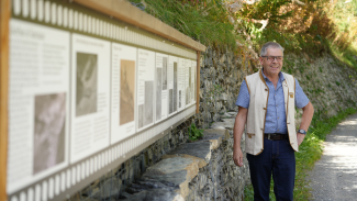 Arno Jäger aus Samnaun. Foto: Michelle Zbinden Arno Jäger aus Samnaun.