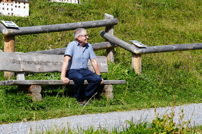 Arno Jäger ist gerne in der Natur unterwegs. Bild: Michelle Zbinden Arno Jäger ist gerne in der Natur unterwegs.