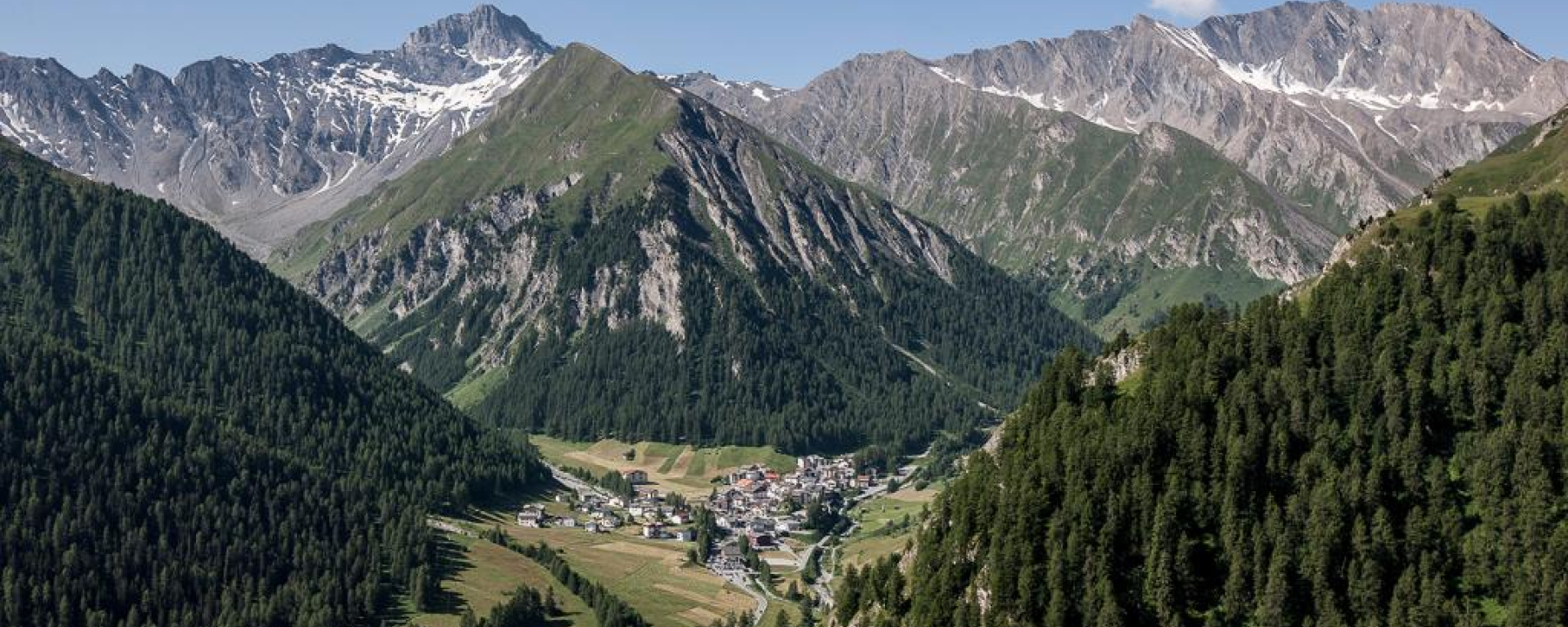 443: Fimberpass - Val d'Uina - Reschenpass: Etappe 1, Samnaun - Sent