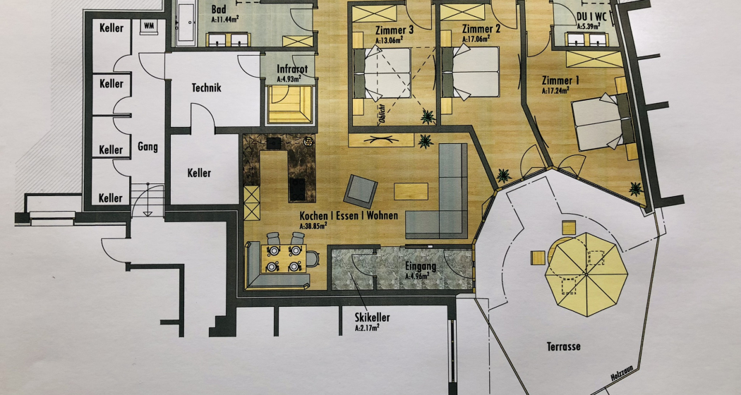 4.5 Zimmerwohnung/6 Personen (tom_tds00020013891863950_image) 4.5 Zimmerwohnung/6 Personen (tom_tds00020013891863950_image)