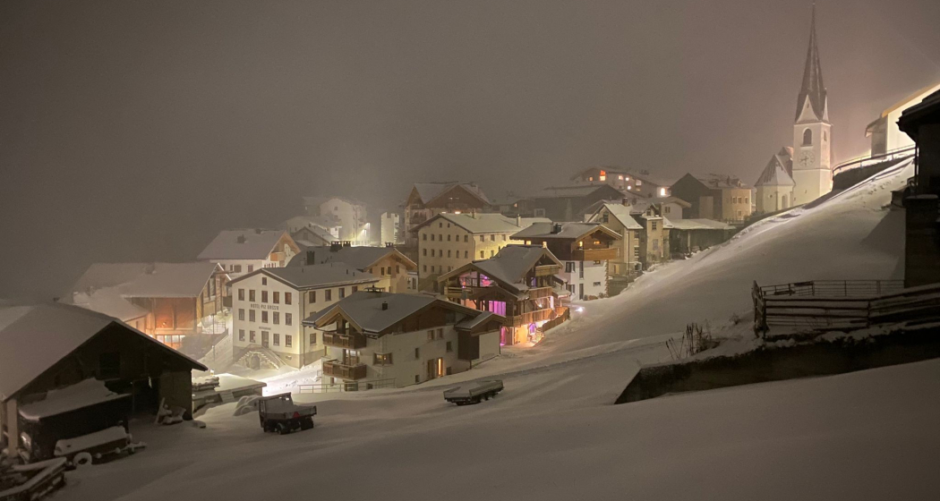 Samnaun-Compatsch by Night Samnaun-Compatsch by Night