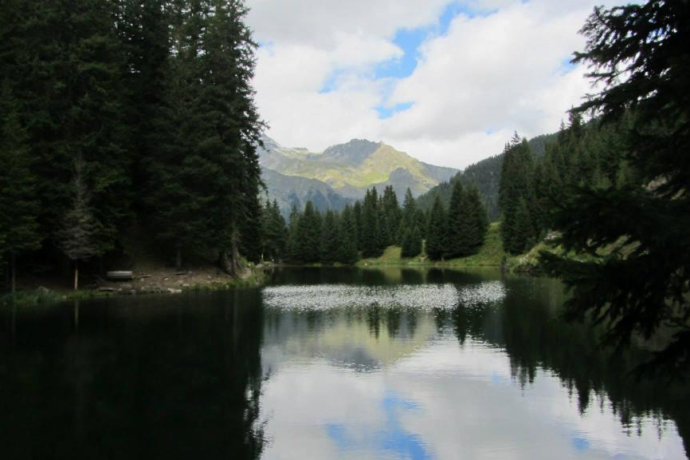 Ironbike, Schwarzsee auf der Pardatschalpe