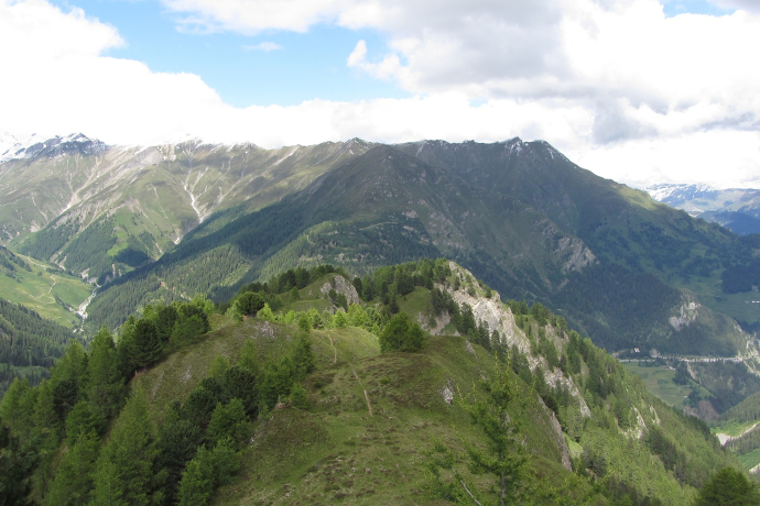 Fuorcla Curschiglias über den Schäfersteig
