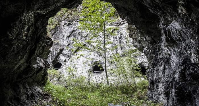 Die Zufahrtsstrasse nach Samnaun ist ein Abenteuer Die Zufahrtsstrasse nach Samnaun ist ein Abenteuer