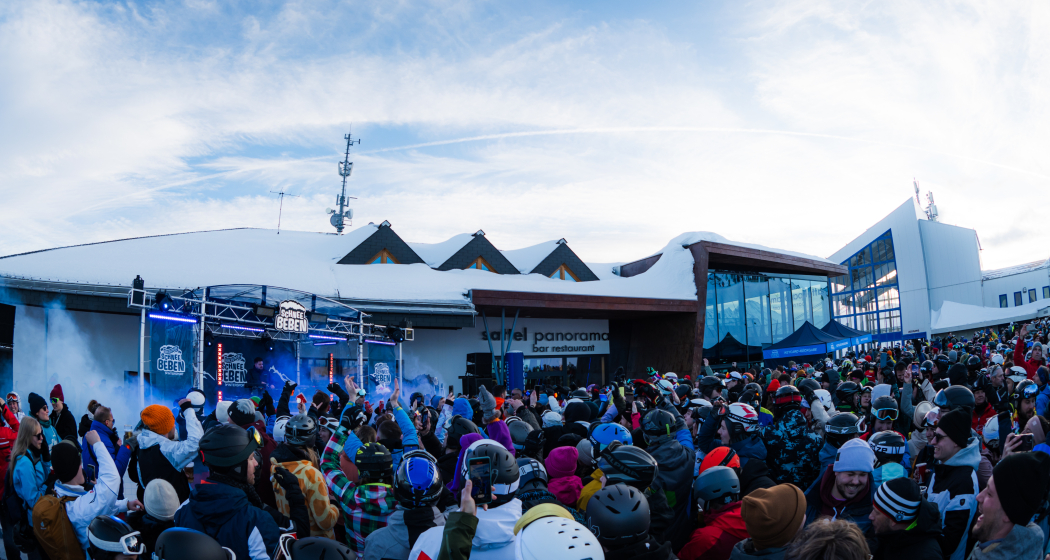 Schneebeben in Samnaun mit Live-Act