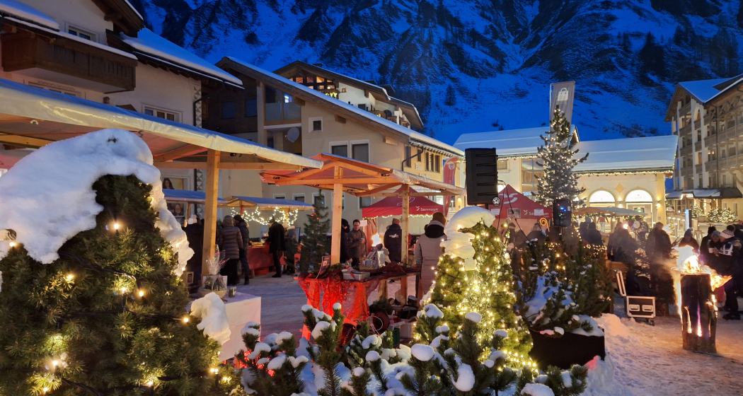 Weihnachtsmarkt Samnaun Advent Shopping Zollfrei