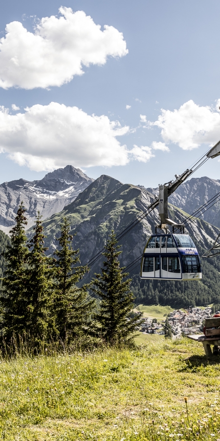 Mit der Gästekarte Samnaun sind die Bergbahnen im Sommer inklusive.