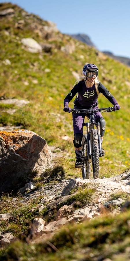 Mountainbiken in Samnaun