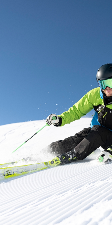 Marco Tumler auf der Piste