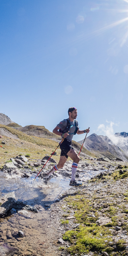 Trailrunning bei Samnaun. Foto: wisthaler.com