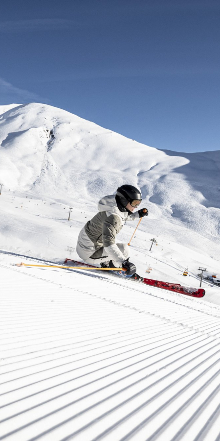 Skifahren in Samnaun