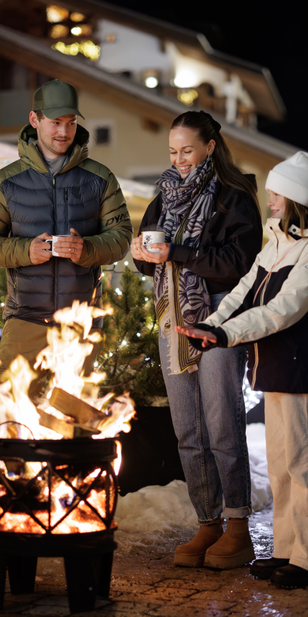 Weihnachten Silvester Neujahr in Samnaun