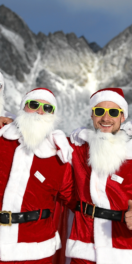 Vier coole Nikoläuse Vier coole Nikoläuse