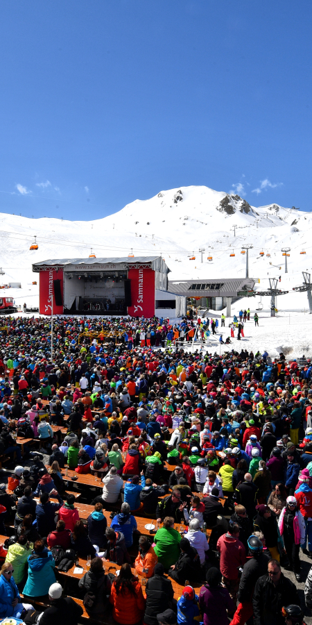 Das internationale Frühlings-Schneefest in Samnaun.