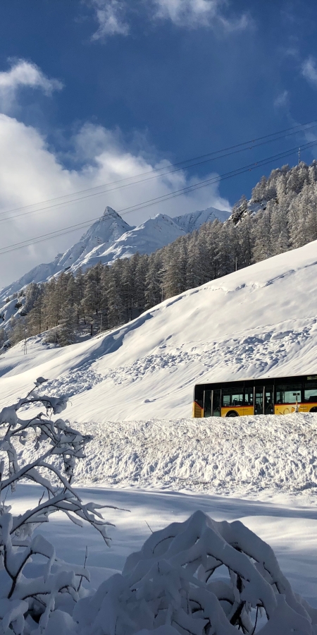 SamnaunBus bei Samnaun-Ravaisch SamnaunBus bei Samnaun-Ravaisch