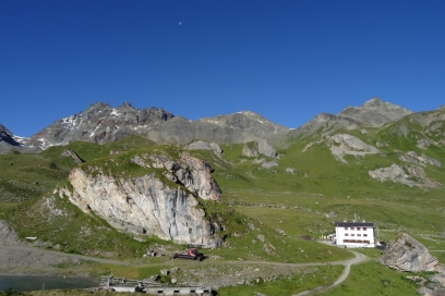Heidelberger Hütte im Sommer Heidelberger Hütte