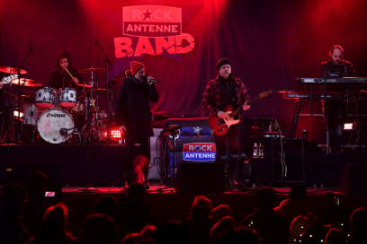 ROCK ANTENNE Band beim Winter-Opening in Samnaun