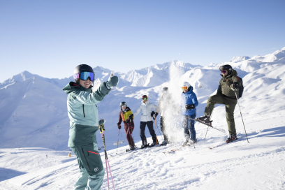 Silvretta Arena Samnaun/Ischgl Ski Winter Piste