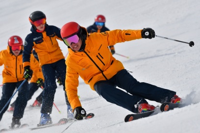 Formations-EM Samnaun Synchro Pflichtfigur
