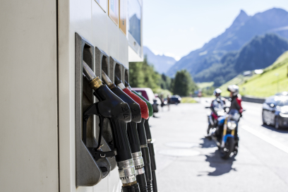 Günstig zollfrei tanken in Samnaun