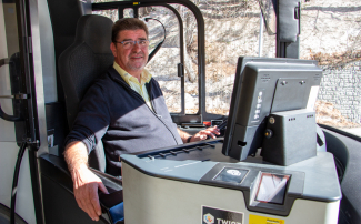 Mario Heis - PostAuto Chauffeur aus Samnaun