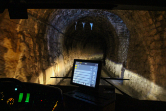 Tunnel auf der Samnaunerstrasse