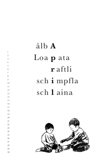 Kalenderblatt Monat April