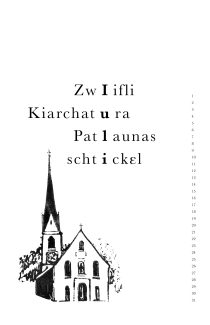 Kalenderblatt Monat Juli