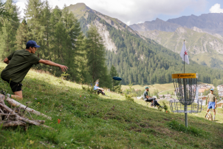 Discgolf Samnaun