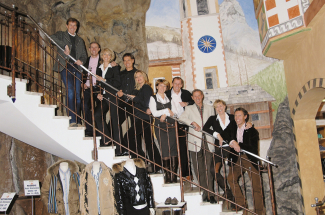 Familie Hangl aus Samnaun. Familie Hangl aus Samnaun.