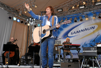 Gianna Nannini in Samnaun Gianna Nannini in Samnaun