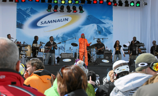 Jimmy Cliff in Samnaun Jimmy Cliff in Samnaun