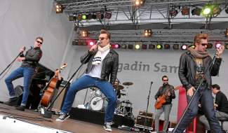 The Baseballs in Samnaun The Baseballs in Samnaun