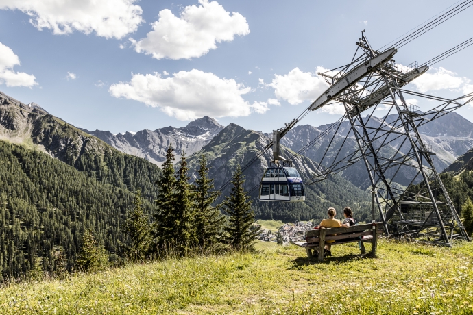 Mit der Gästekarte Samnaun sind die Bergbahnen im Sommer inklusive. Mit der Gästekarte Samnaun sind die Bergbahnen im Sommer inklusive.