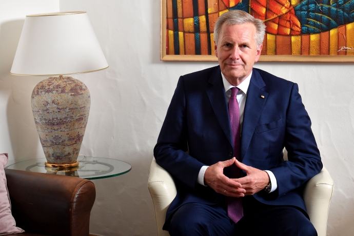 Christian Wulff als Festredner in Samnaun