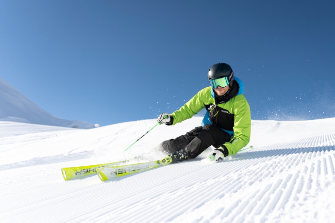 Marco Tumler auf der Piste