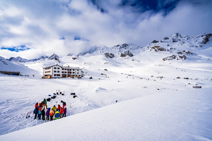 Heidelberger Hütte bei Samnaun Heidelberger Hütte bei Samnaun