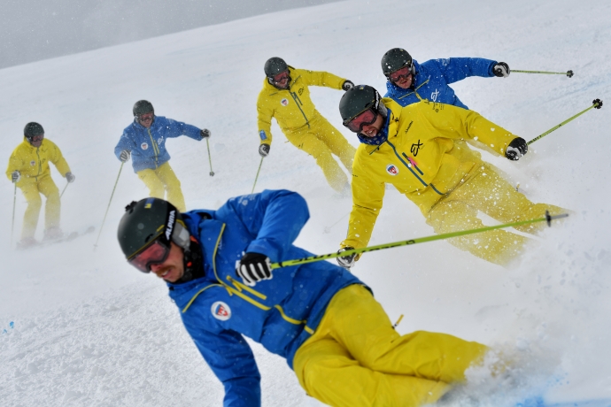 Formations-Europameister Kategorie Men/mixed Davos Rookies