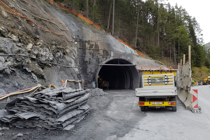 Umbau Tunnel