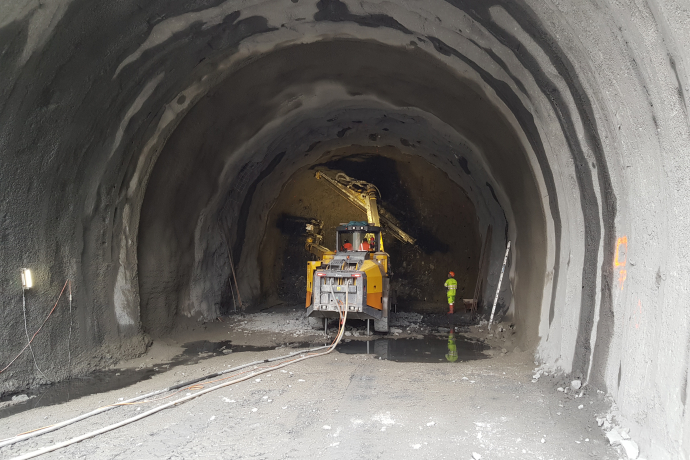 Umbau Tunnel