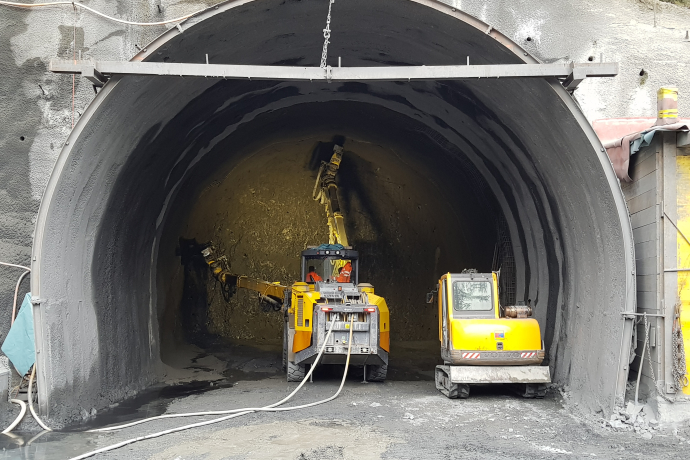 Umbau Tunnel