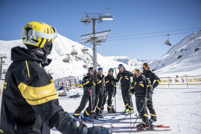 Skilehrer*innen Samnaun