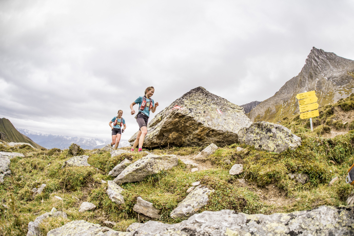 Trailrunning bei Samnaun. Foto: Andi Frank