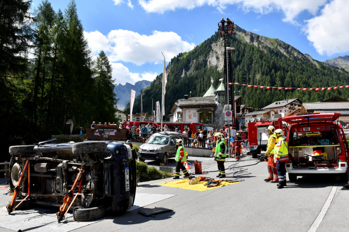 Vorstellung der Blaulichtorganisationen am Nationalfeiertag