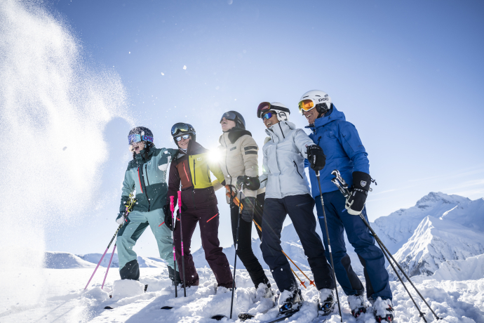 Samnaun Schneebericht