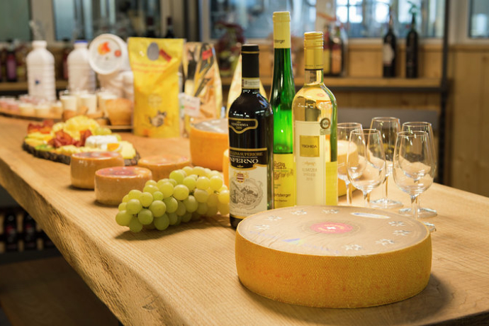 Käse aus der Samnauner Sennerei