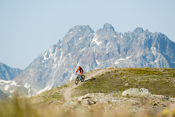Mountainbiken in Samnaun Samnaun