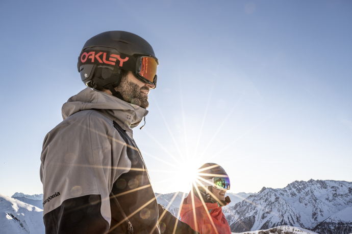 Skifahren Samnaun