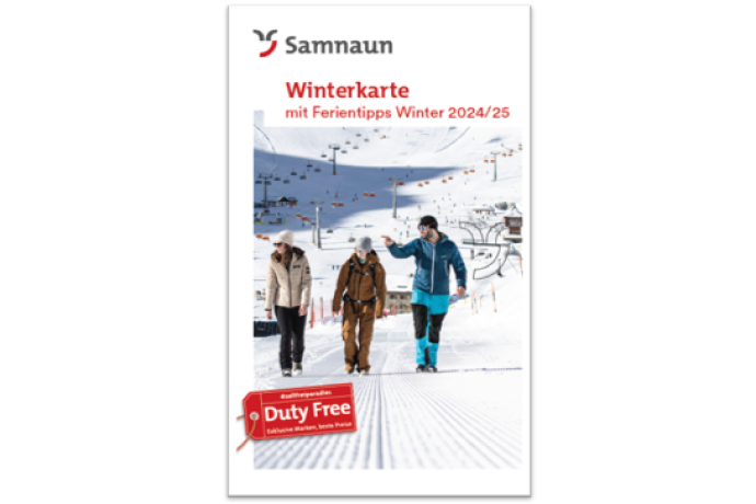 Winterkarte mit Ferientipps 2024/25