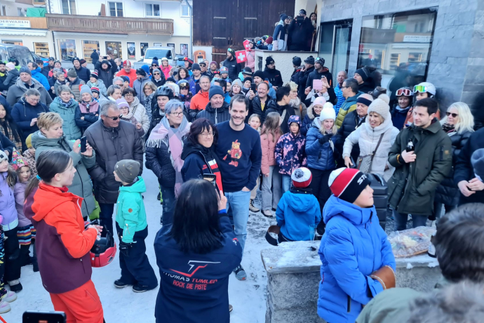 Empfang für Thomas Tumler